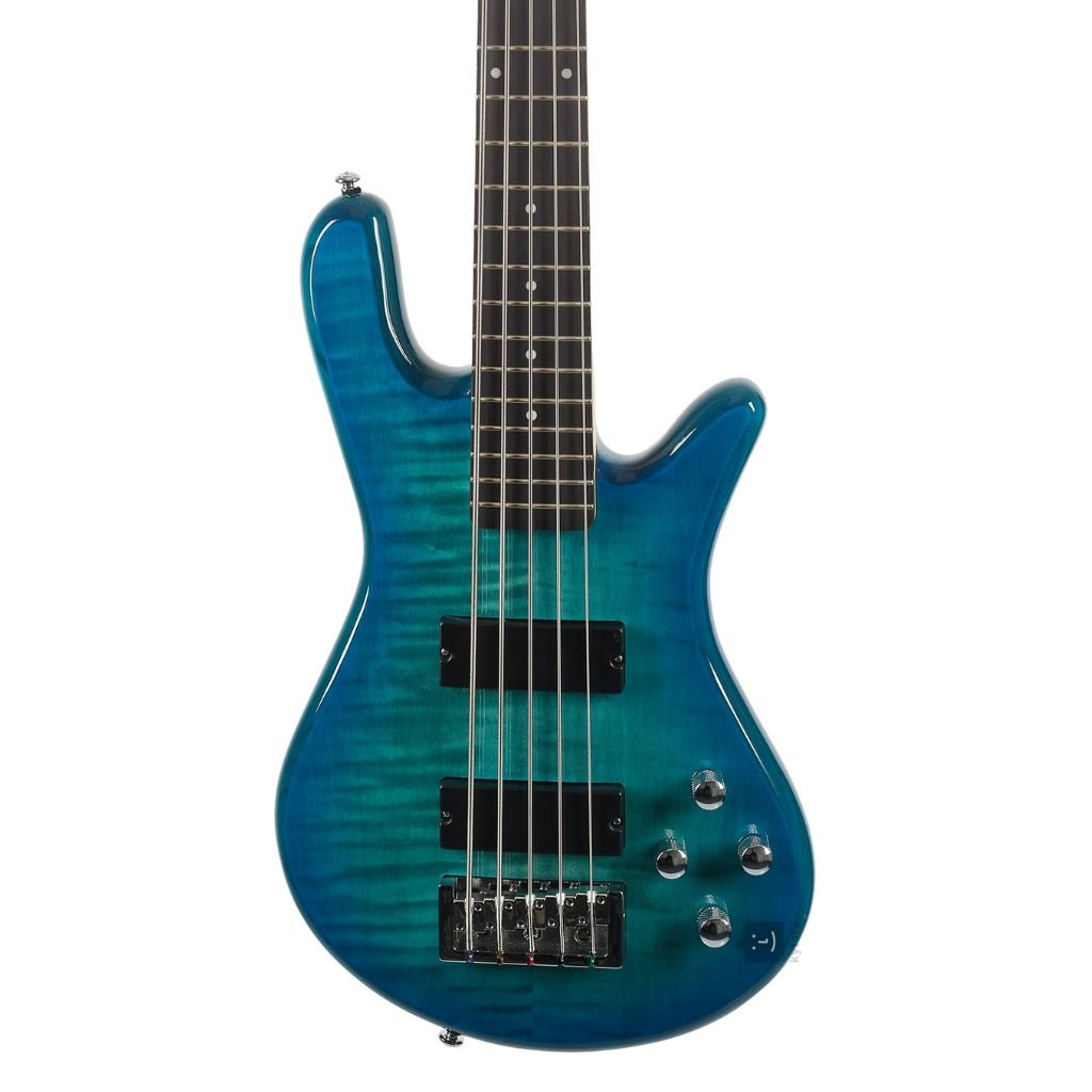 Spector Legend 5 Bass Guitar - Blue Stain Gloss Bass Guitars Sky Music