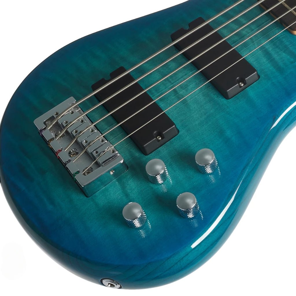 Spector Legend 5 Bass Guitar - Blue Stain Gloss Bass Guitars Sky Music