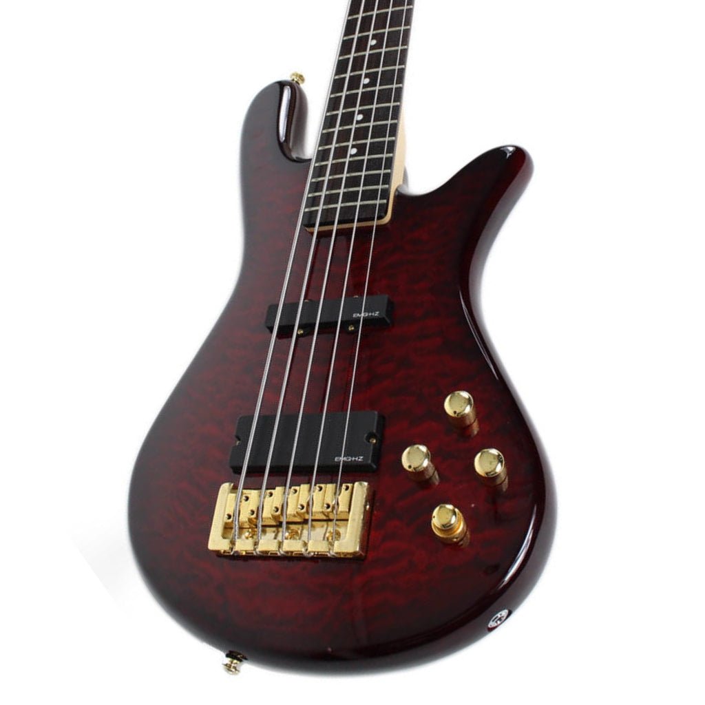 Spector Legend 5 Classic Bass Guitar - Black Cherry Bass Guitars Sky Music
