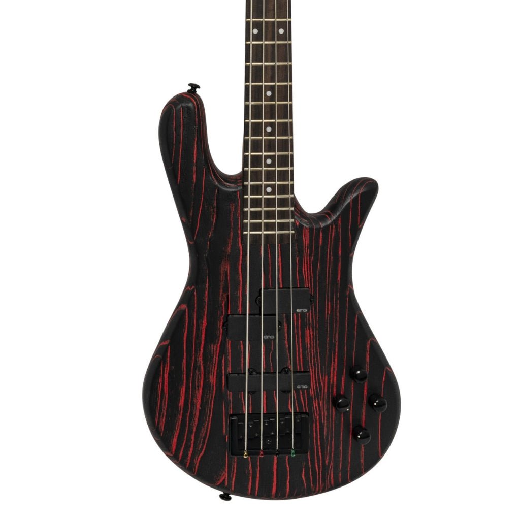 Spector Pulse 4 Bass Guitar - Cinder Red Sandblast Bass Guitars Sky Music