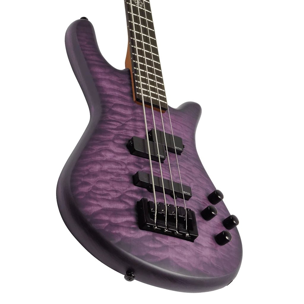 Spector Pulse 4 Bass Guitar - Ultra Violet Matte Bass Guitars Sky Music