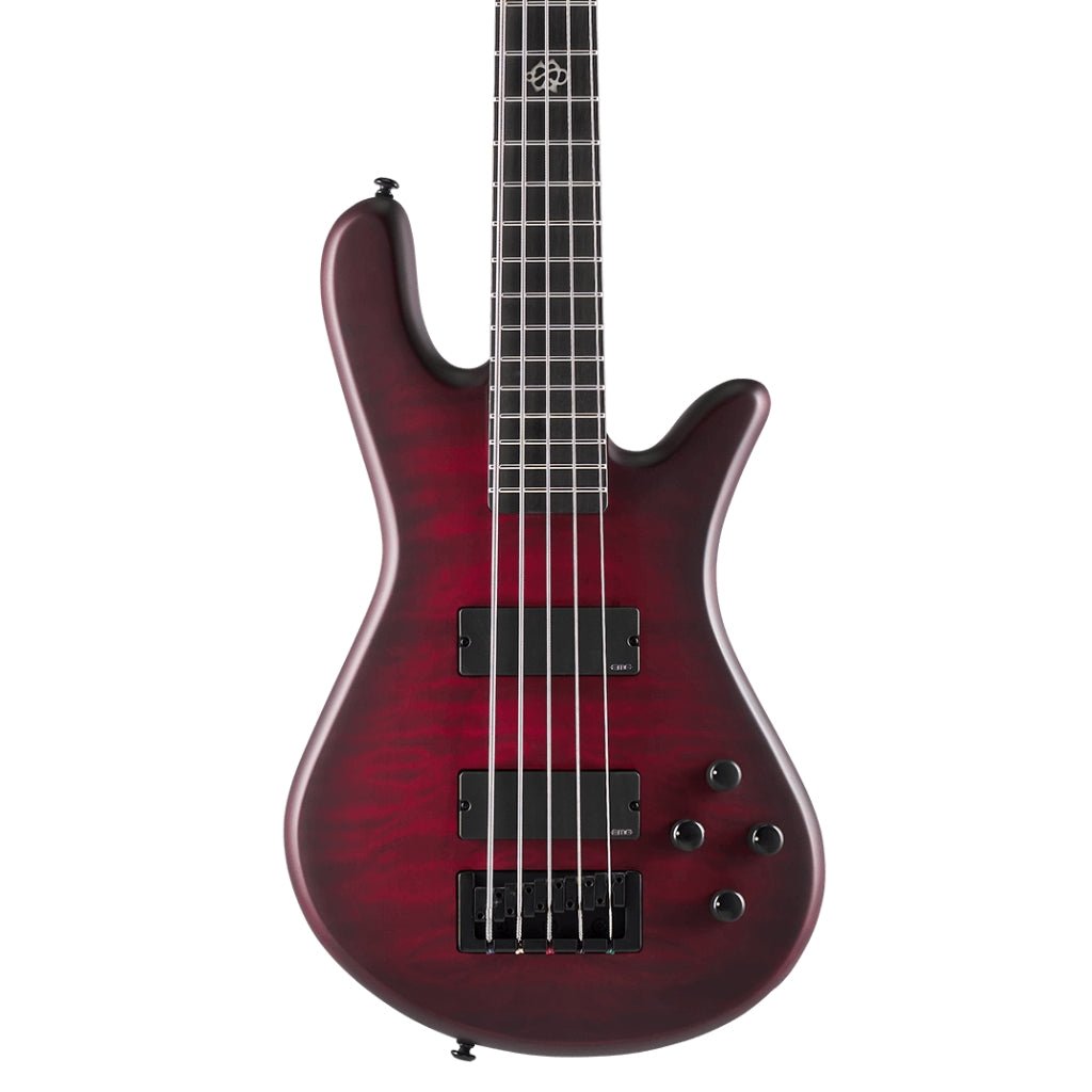 Spector Pulse 5 Bass Guitar - Black Cherry Matte Bass Guitars Sky Music