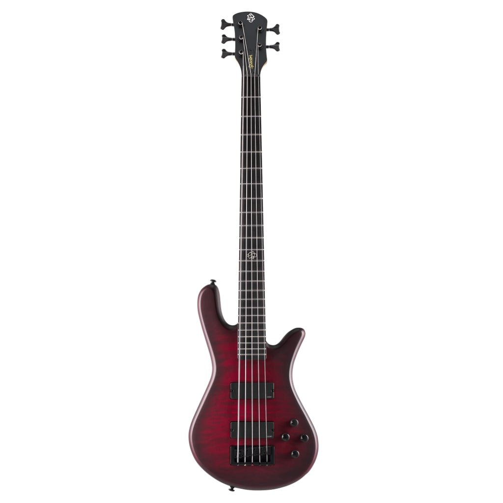 Spector Pulse 5 Bass Guitar - Black Cherry Matte Bass Guitars Sky Music