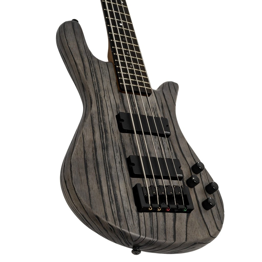 Spector Pulse 5 Bass Guitar - Grey Sandblast Bass Guitars Sky Music