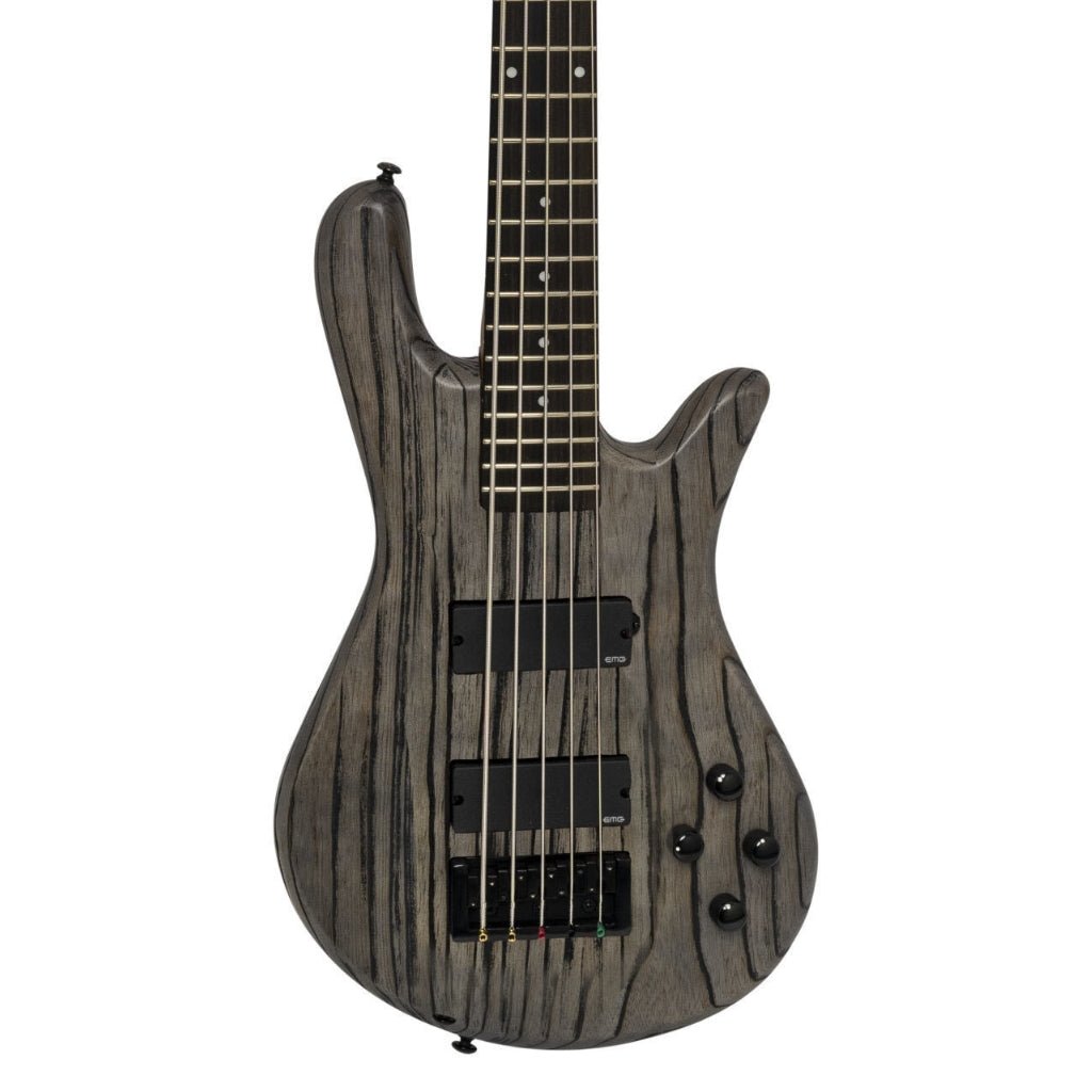 Spector Pulse 5 Bass Guitar - Grey Sandblast Bass Guitars Sky Music
