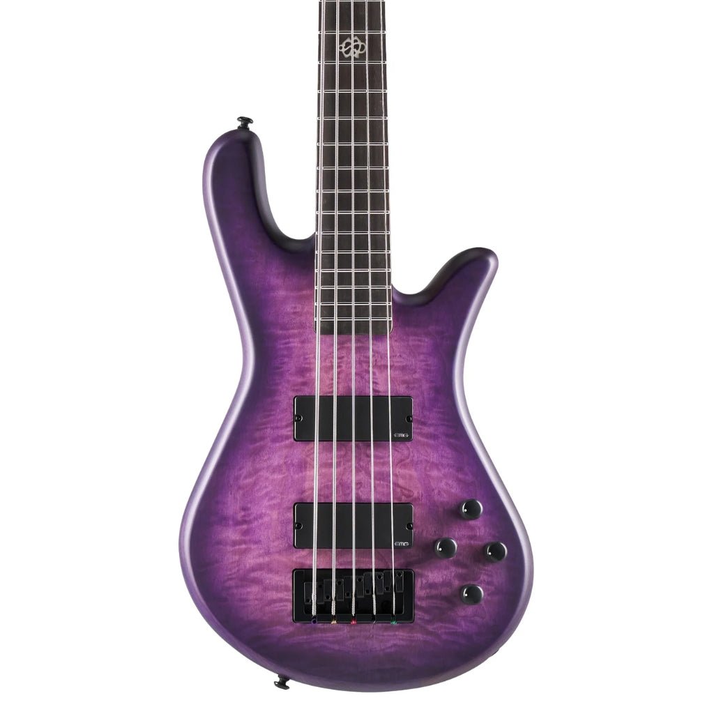 Spector Pulse 5 Bass Guitar - Ultra Violet Matte Bass Guitars Sky Music