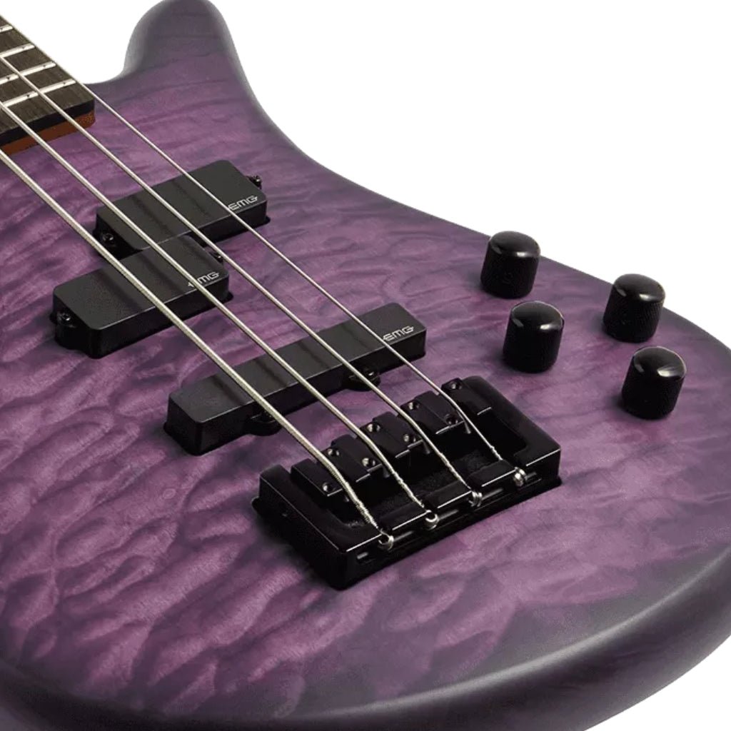 Spector Pulse 5 Bass Guitar - Ultra Violet Matte Bass Guitars Sky Music