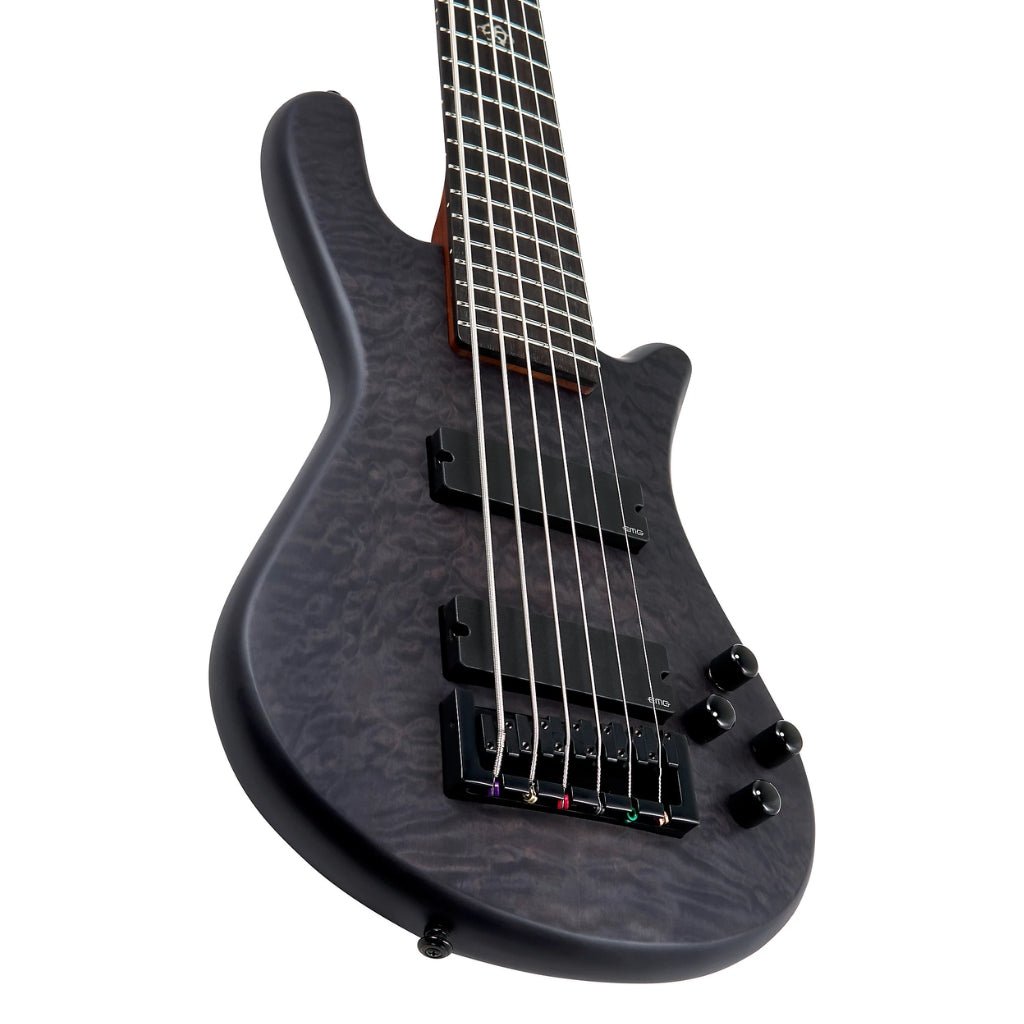 Spector Pulse 6 Bass Guitar - Black Stain Matte Bass Guitars Sky Music