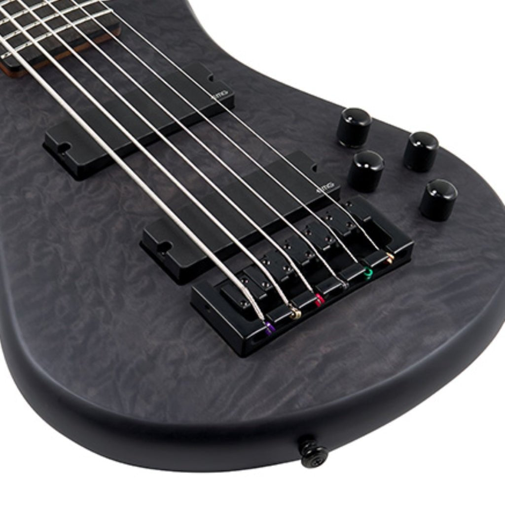 Spector Pulse 6 Bass Guitar - Black Stain Matte Bass Guitars Sky Music