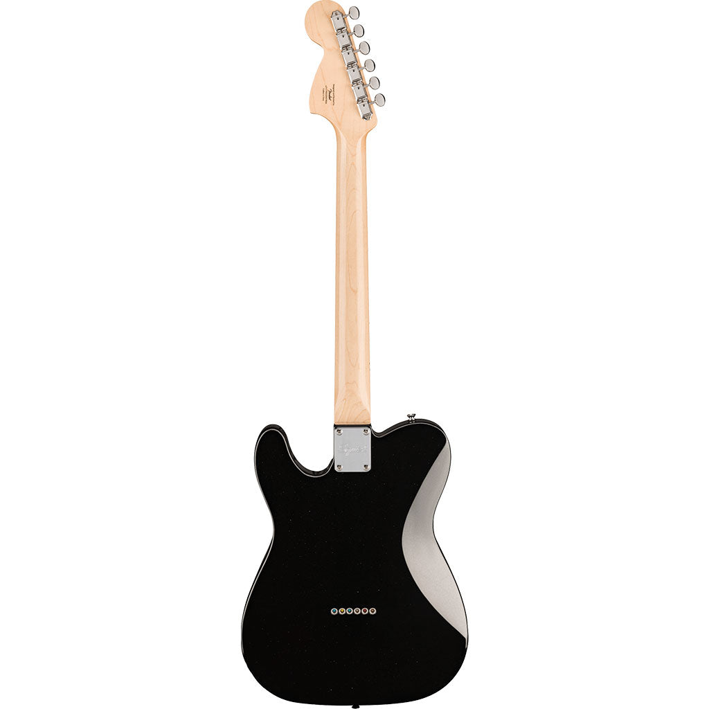 Squier Paranormal Esquire® Deluxe, Maple Fingerboard, Black Pickguard, Metallic Black