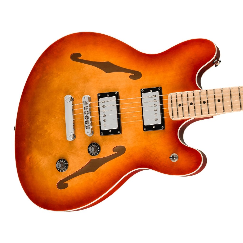 Squier Affinity Series Starcaster Deluxe Maple Fingerboard - Sienna Sunburst Electric Guitars Sky Music
