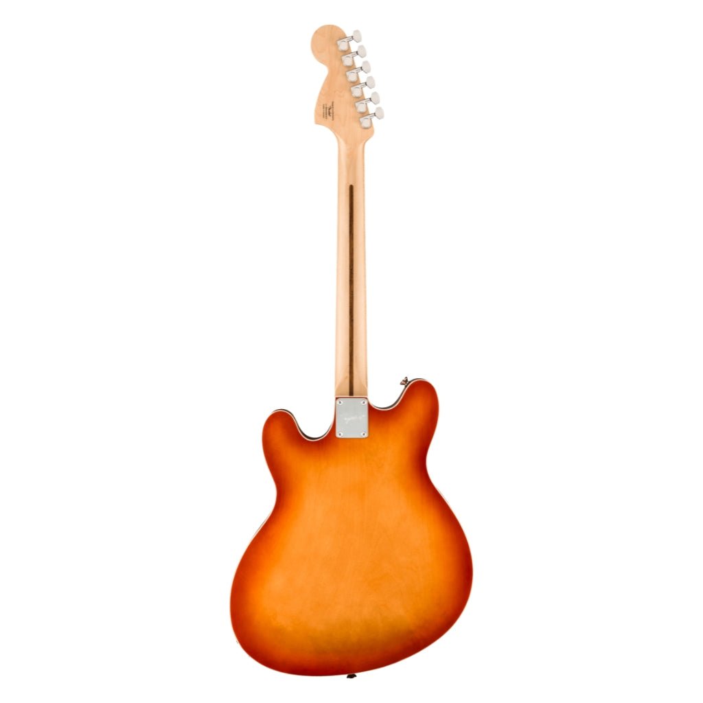 Squier Affinity Series Starcaster Deluxe Maple Fingerboard - Sienna Sunburst Electric Guitars Sky Music