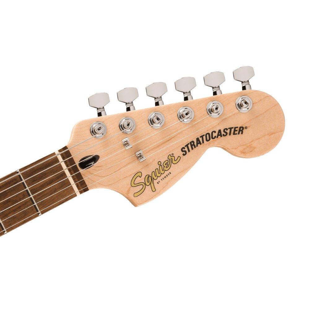 Squier Affinity Series Stratocaster Junior HSS Laurel Fingerboard with White Pickguard - 3 Colour Sunburst Electric Guitars Sky Music
