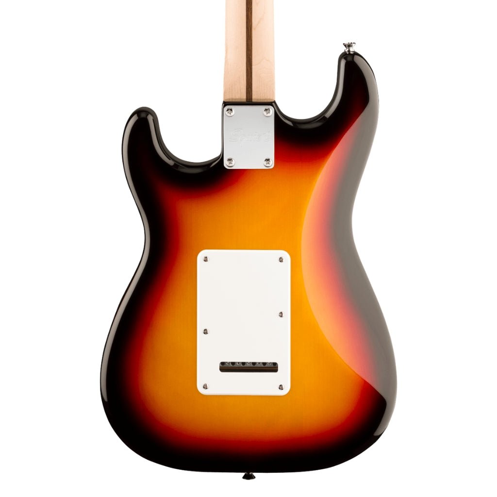 Squier Affinity Series Stratocaster Junior HSS Laurel Fingerboard with White Pickguard - 3 Colour Sunburst Electric Guitars Sky Music