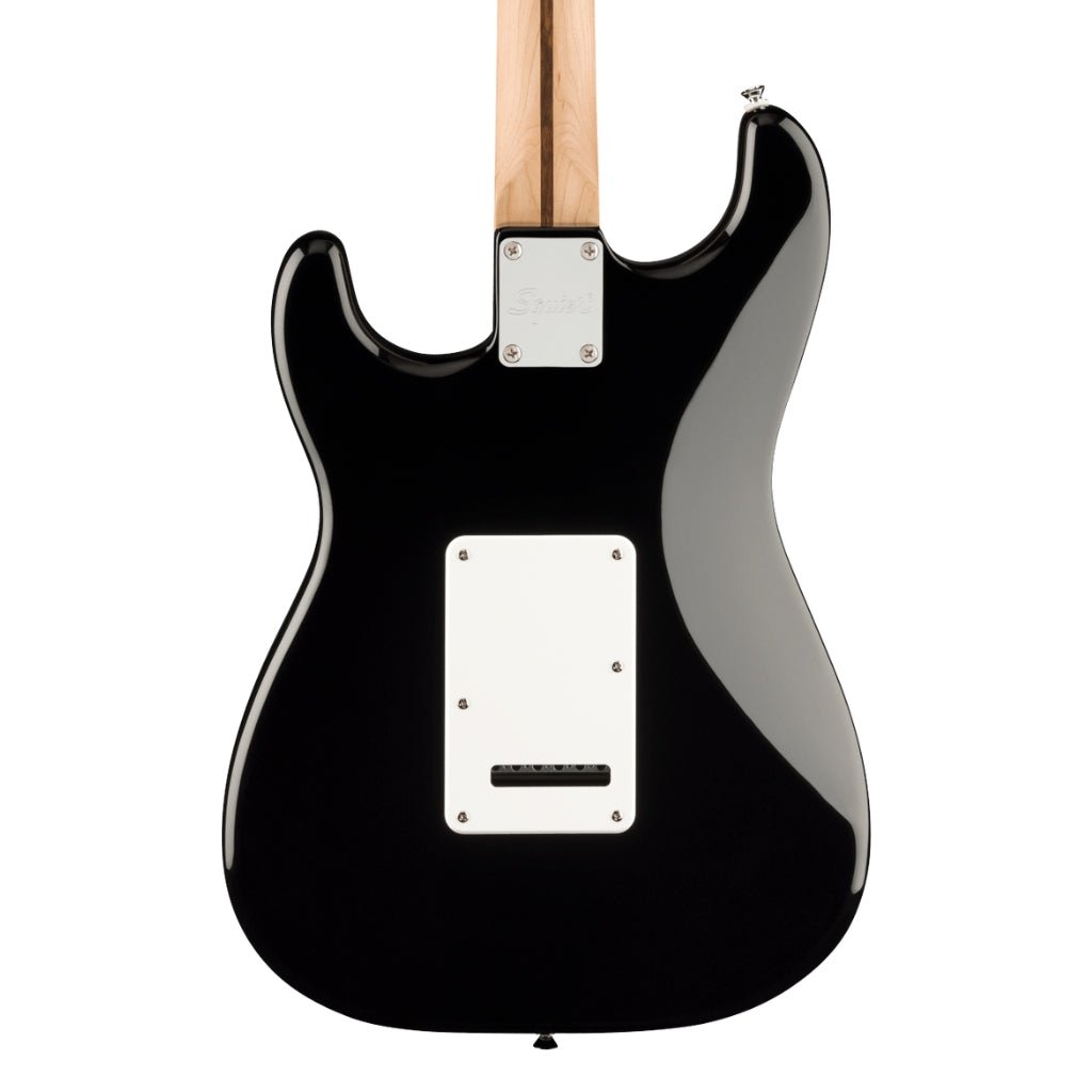 Squier Affinity Series Stratocaster Mustang Micro Pack Laurel Fingerboard with Gig Bag - Black Electric Guitars Sky Music