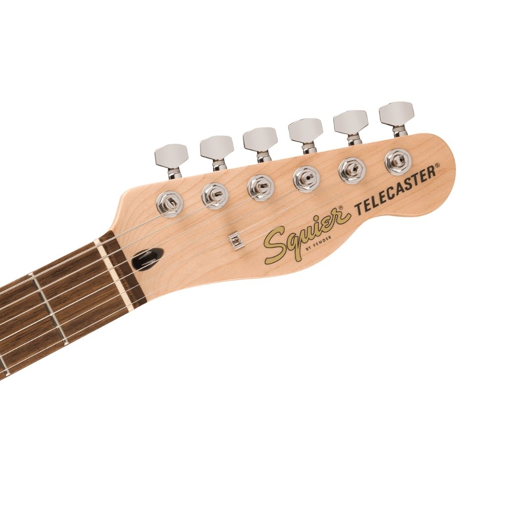 Squier Affinity Series Telecaster SH Flame Maple Top and Laurel Fingerboard with White Pickguard - Crimson Red Transparent Electric Guitars Sky Music