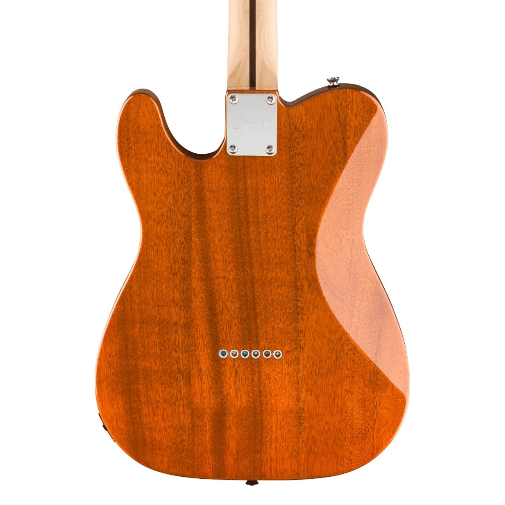 Squier Affinity Series Telecaster SH Flame Maple Top and Maple Fingerboard with Black Pickguard - Mocha Electric Guitars Sky Music