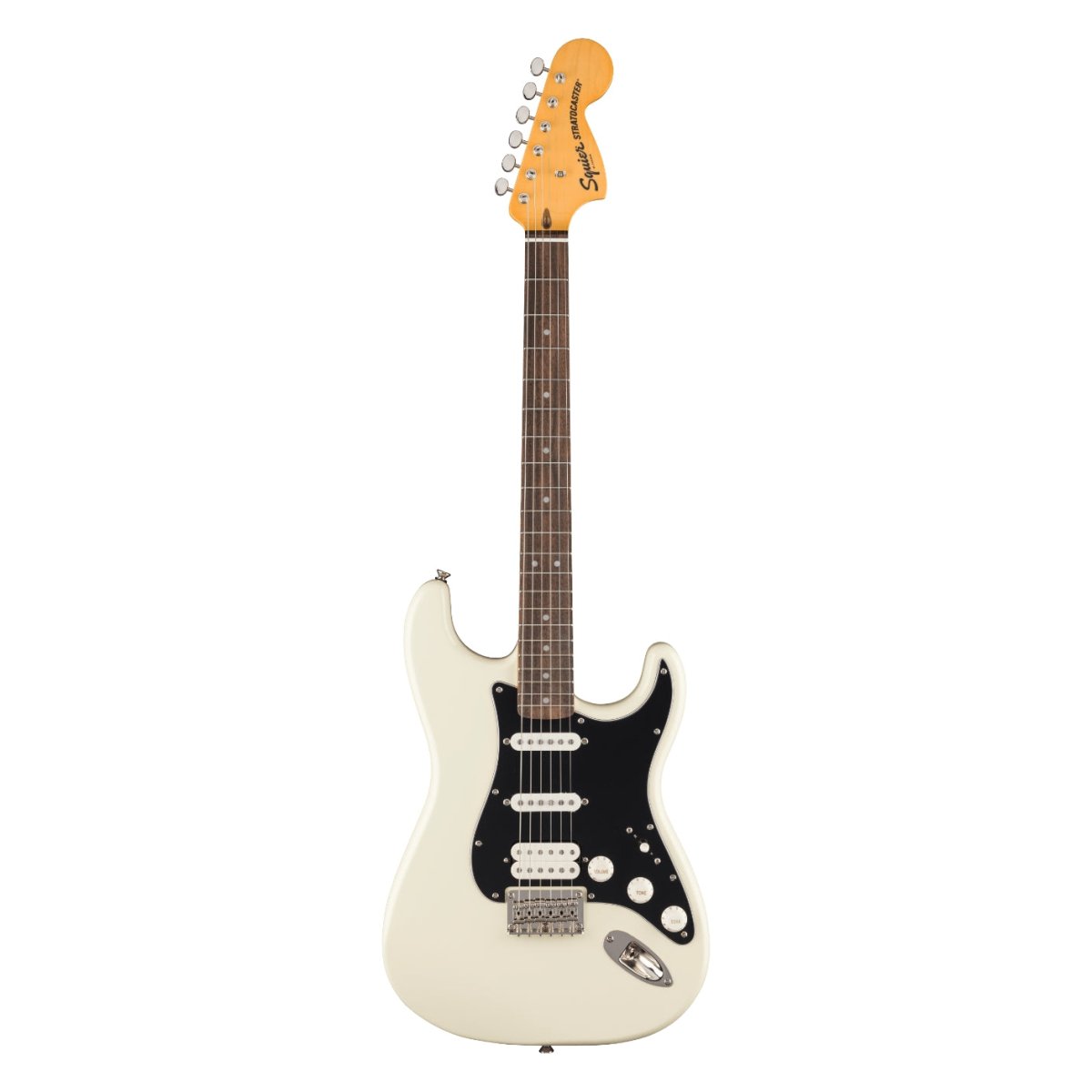Squier Classic Vibe '70s Stratocaster HT HSS - Olympic White, Laurel Fingerboard Electric Guitars Sky Music