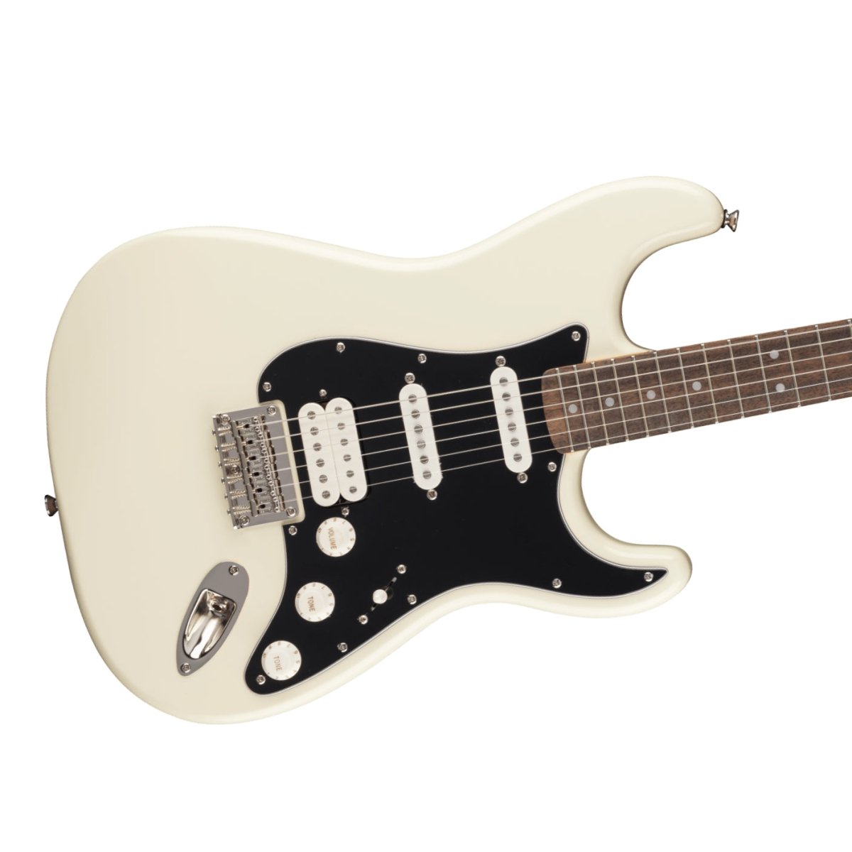 Squier Classic Vibe '70s Stratocaster HT HSS - Olympic White, Laurel Fingerboard Electric Guitars Sky Music