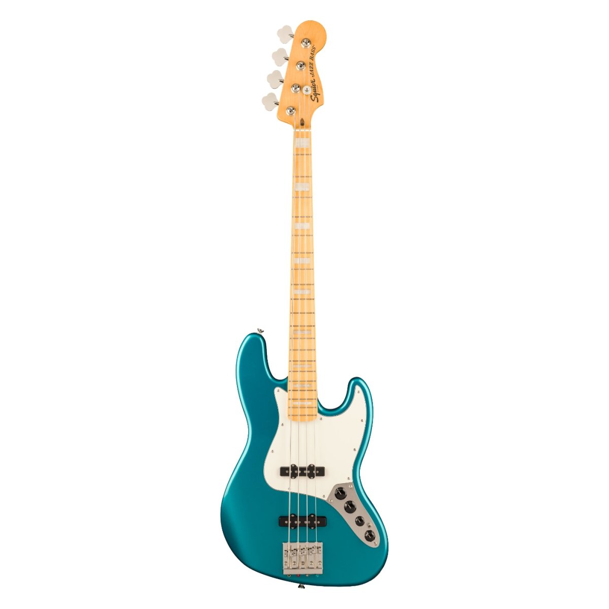 Squier Classic Vibe Active '70s Jazz Bass Guitar - Ocean Turquoise, Maple Fingerboard Bass Guitars Sky Music