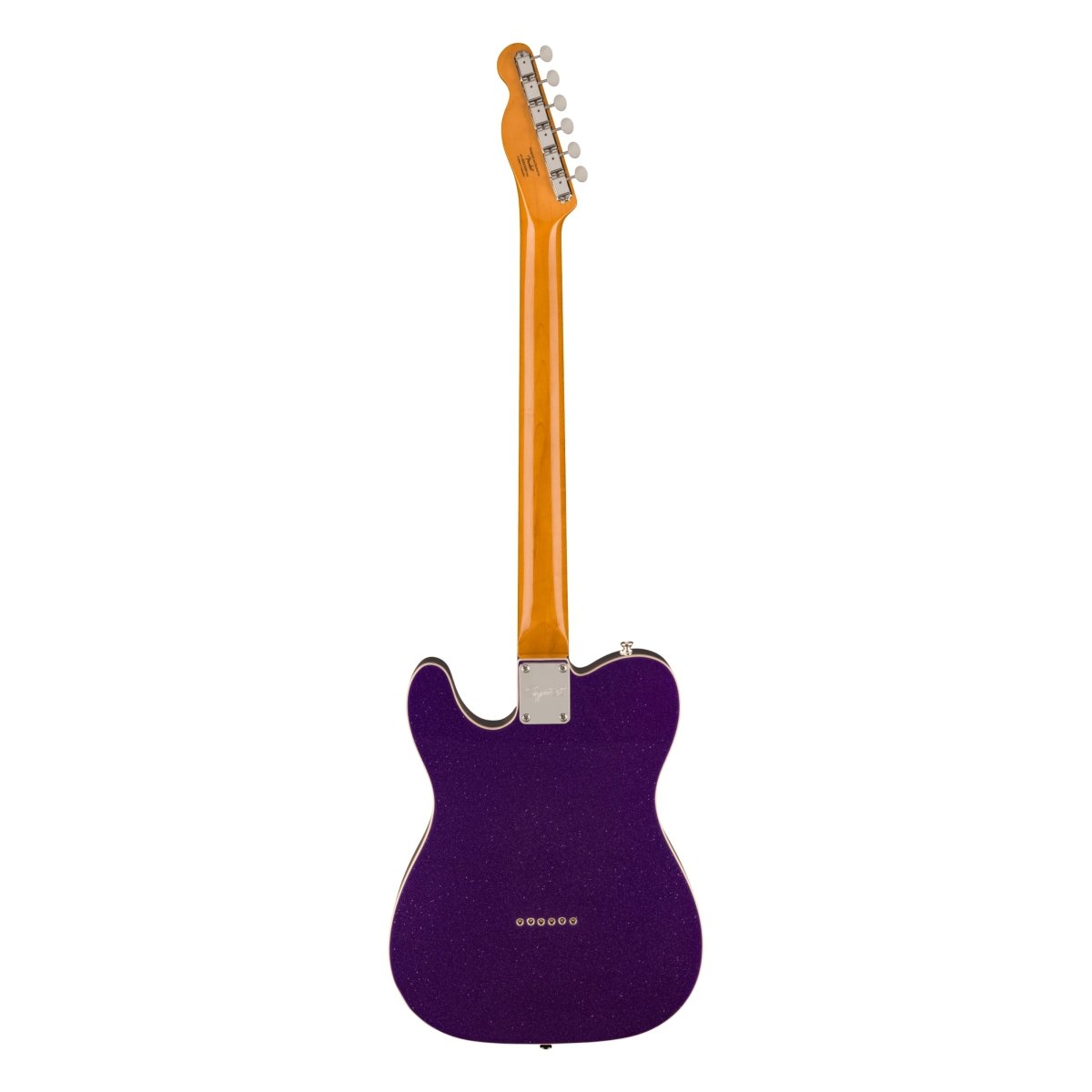 Squier Classic Vibe Baritone Custom Telecaster - Purple Sparkle, Laurel Fingerboard Electric Guitars Sky Music