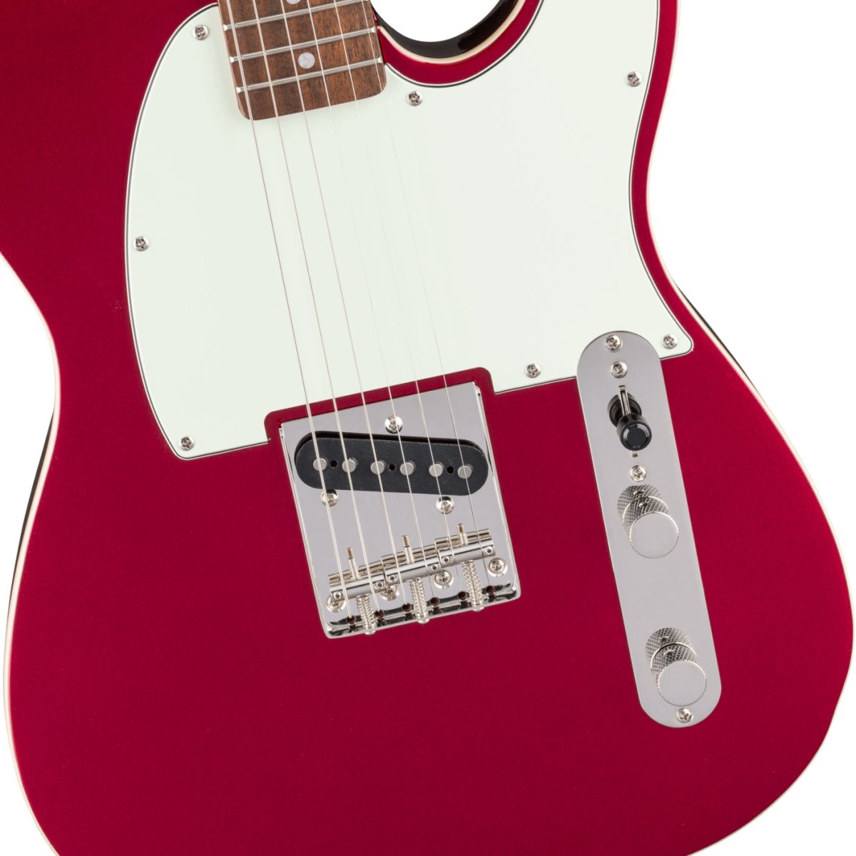 Squier Classic Vibe Custom Esquire Electric Guitar - Candy Apple Red, Laurel Fingerboard Electric Guitars Sky Music