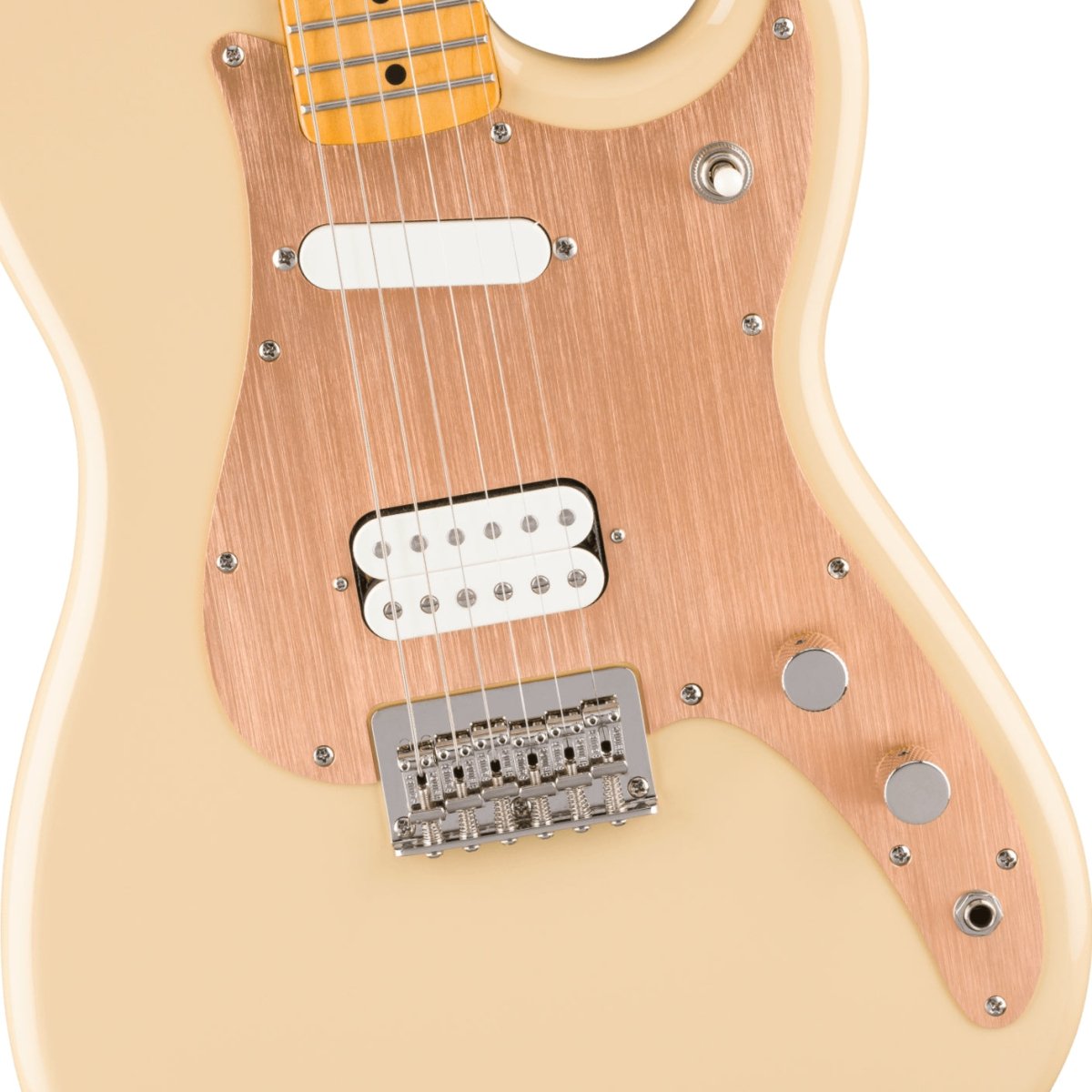 Squier Classic Vibe Duo-Sonic HS Electric Guitar - Desert Sand, Maple Fingerboard Electric Guitars Sky Music