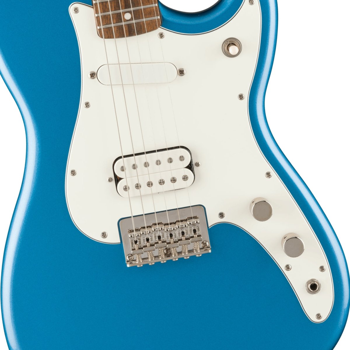 Squier Classic Vibe Duo-Sonic HS Electric Guitar - Lake Placid Blue, Laurel Fingerboard Electric Guitars Sky Music