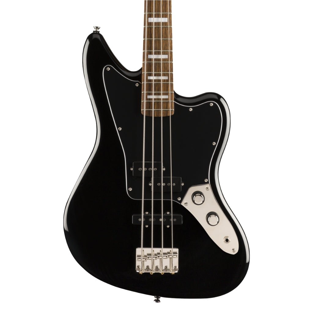 Squier Classic Vibe Jaguar Bass - Laurel Fingerboard, Black Bass Guitars Sky Music