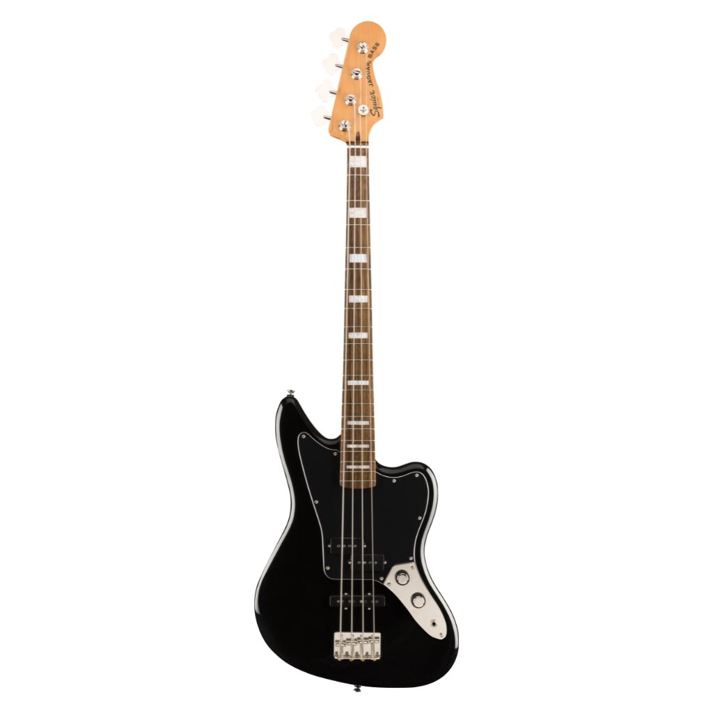 Squier Classic Vibe Jaguar Bass - Laurel Fingerboard, Black Bass Guitars Sky Music