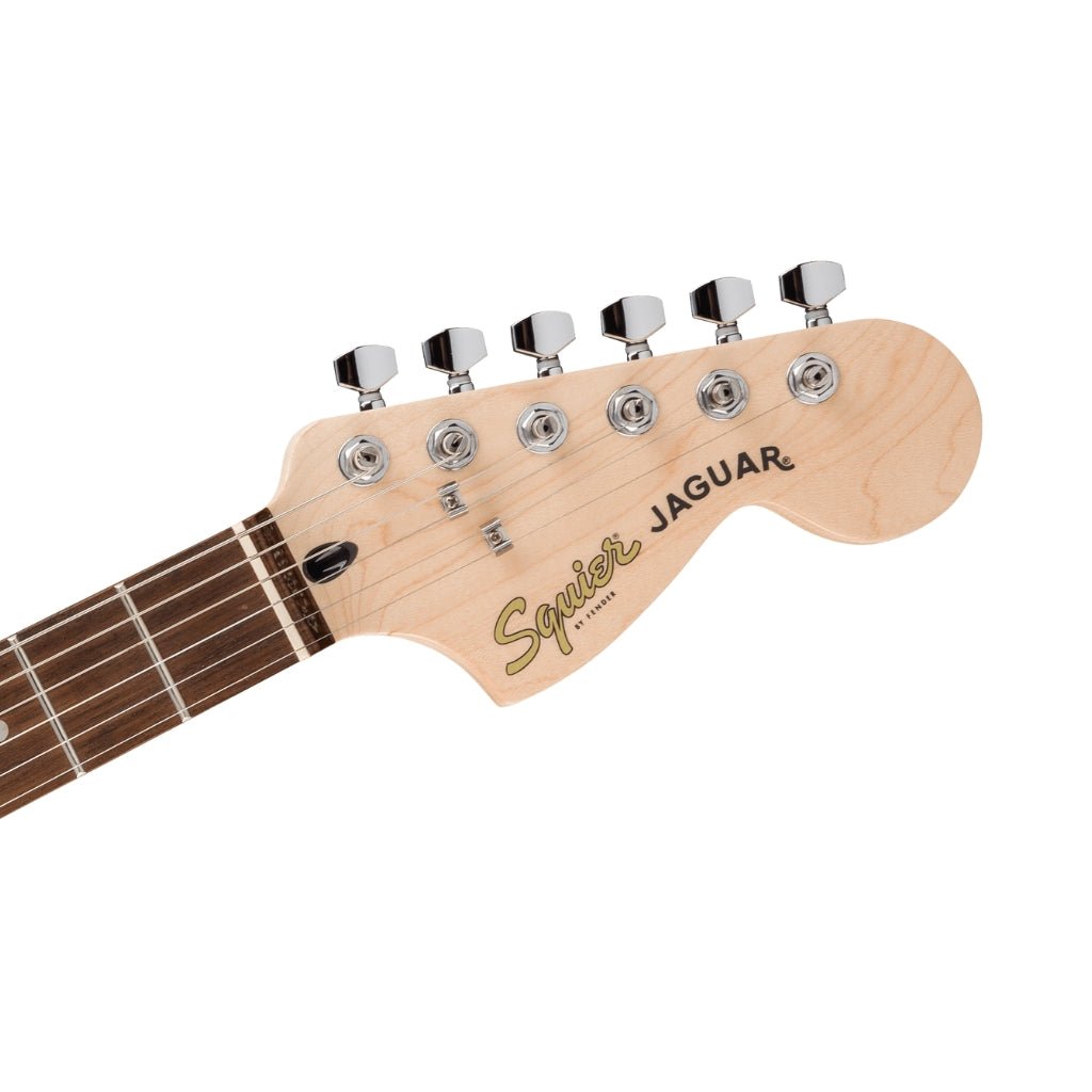 Squier FSR Affinity Series Jaguar Electric Guitar - Ice Blue Metallic Electric Guitars Sky Music