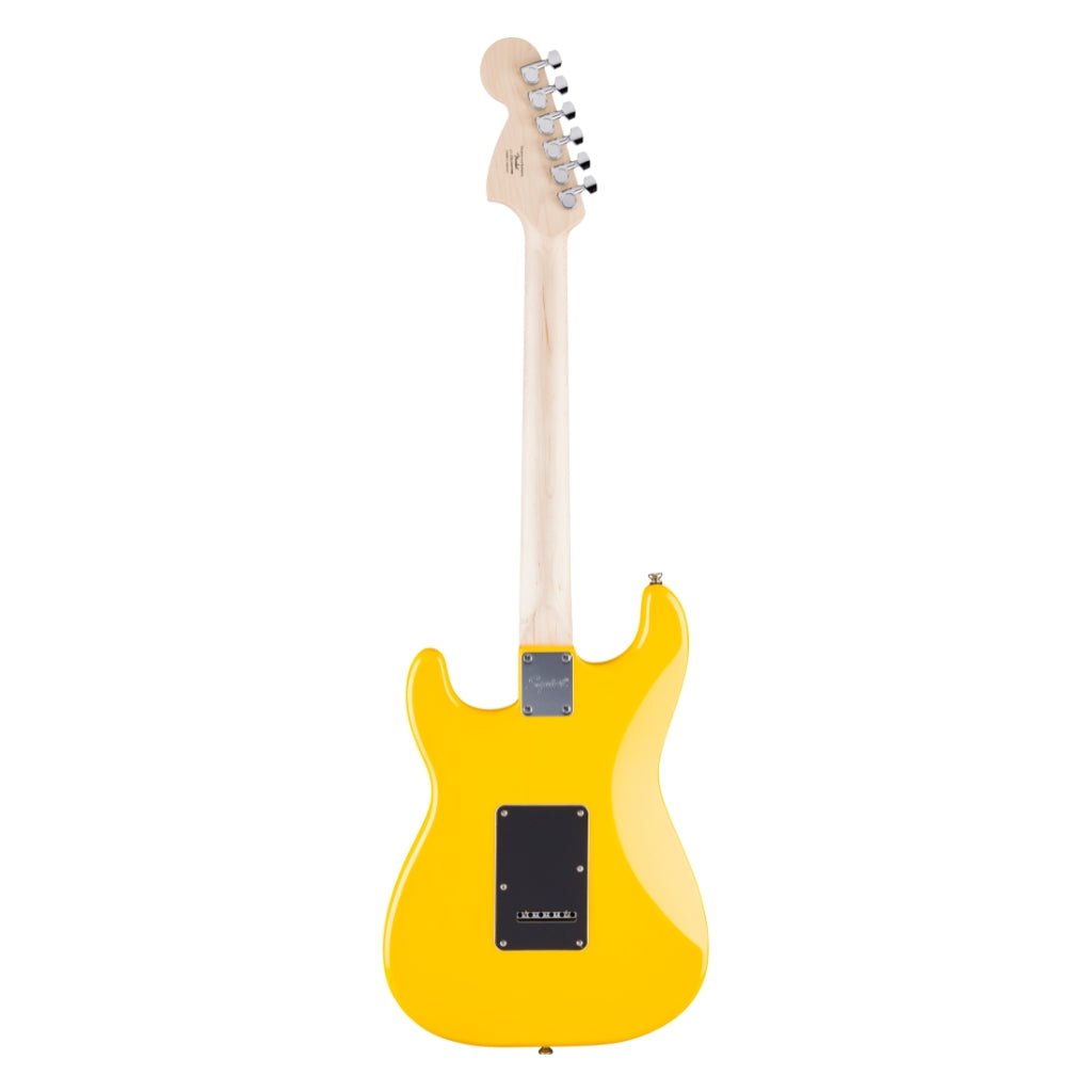 Squier FSR Affinity Series Stratocaster HSS Electric Guitar - Graffiti Yellow, Maple Fingerboard Electric Guitars Sky Music