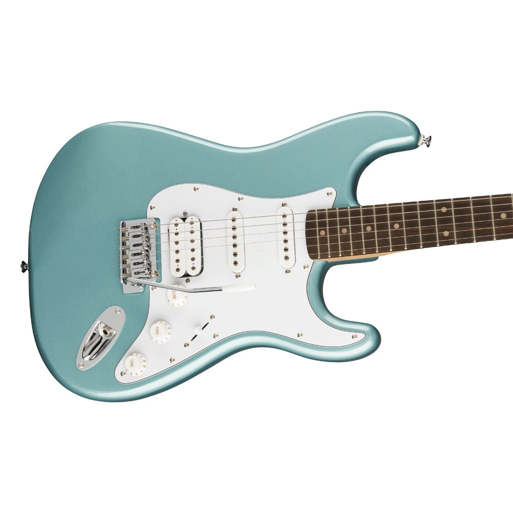 Squier FSR Affinity Series Stratocaster HSS - Ice Blue Metallic, Laurel Fingerboard Electric Guitars Sky Music