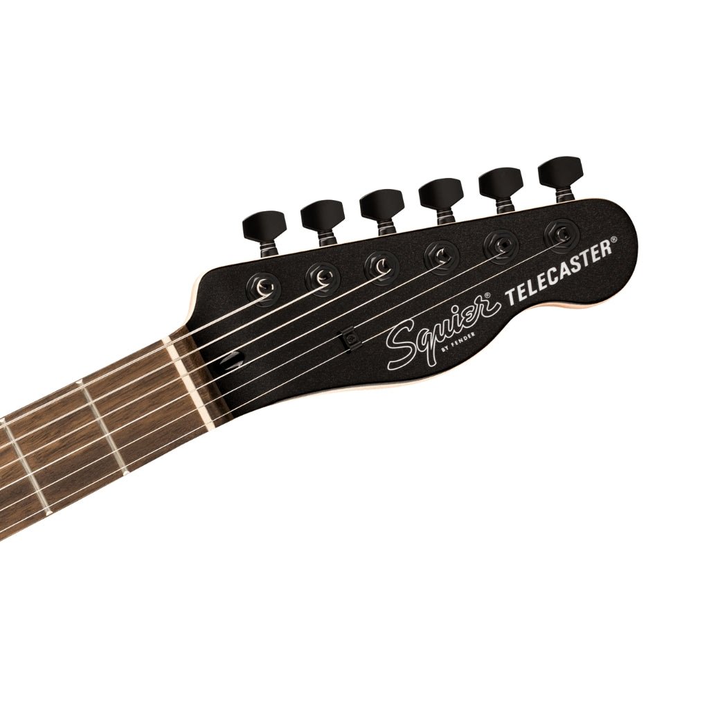 Squier FSR Affinity Series Telecaster Deluxe - Metallic Black, Laurel Fingerboard Electric Guitars Sky Music