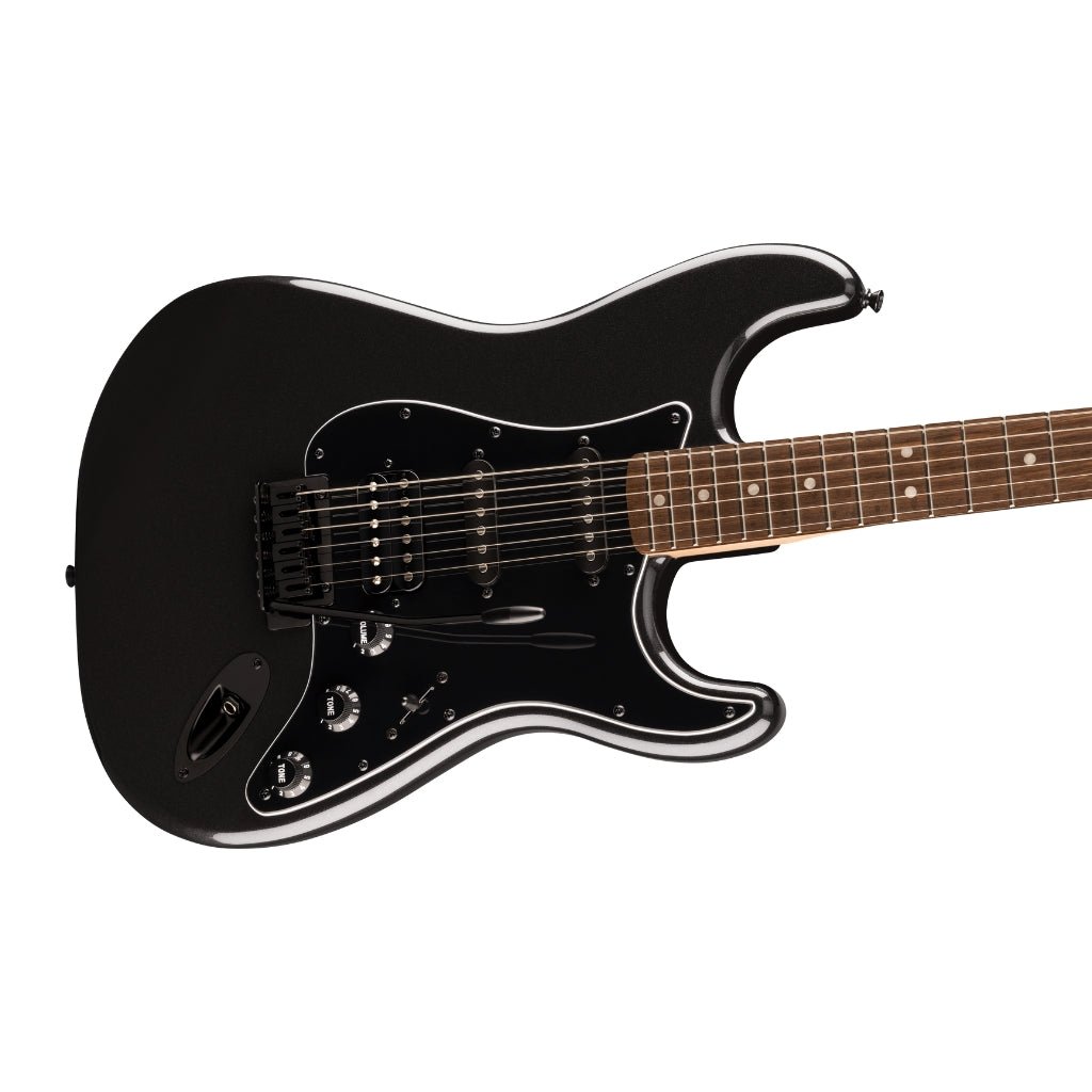 Squier FSR Affinity Stratocaster HSS Laurel Fingerboard Electric Guitar - Metallic Black Electric Guitars Sky Music