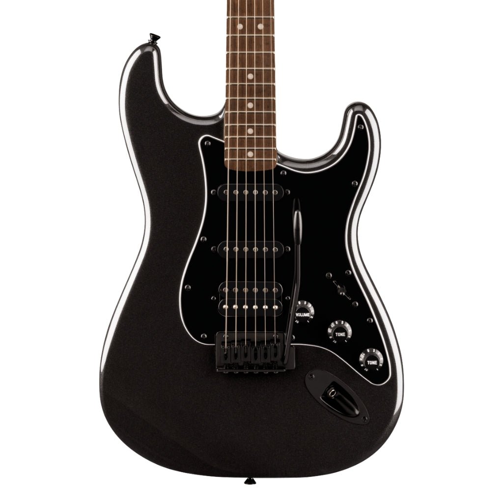 Squier FSR Affinity Stratocaster HSS Laurel Fingerboard Electric Guitar - Metallic Black Electric Guitars Sky Music