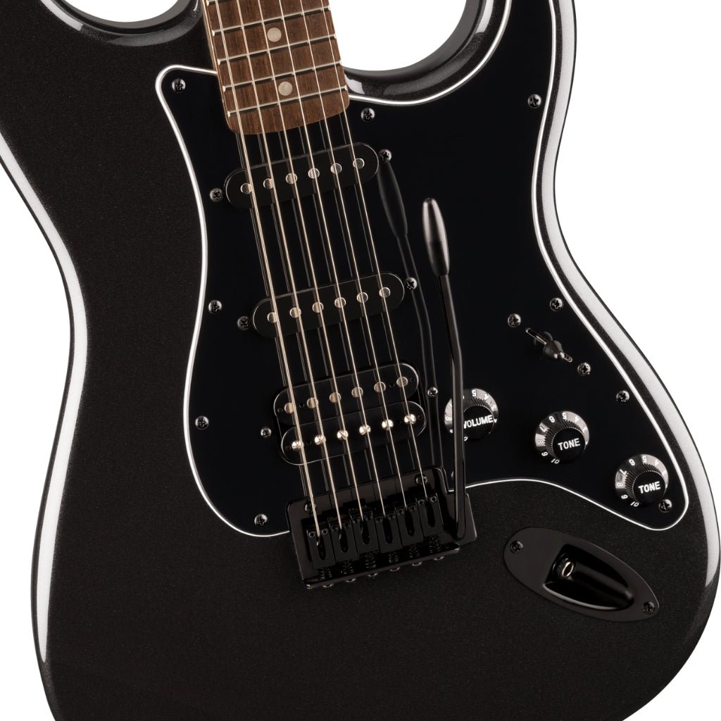 Squier FSR Affinity Stratocaster HSS Laurel Fingerboard Electric Guitar - Metallic Black Electric Guitars Sky Music