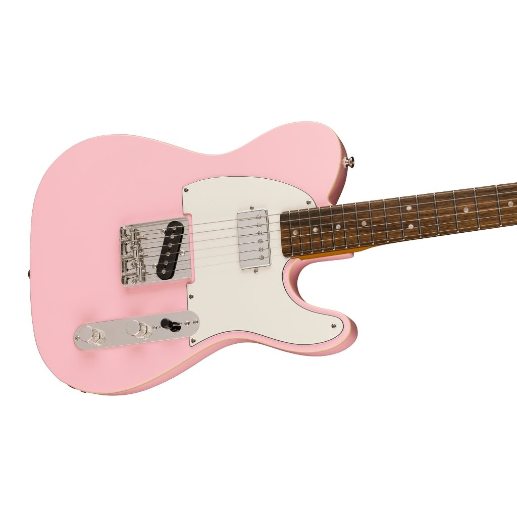 Squier FSR Classic Vibe '60s Custom Telecaster Electric Guitar - Shell Pink, Laurel Fingerboard Electric Guitars Sky Music