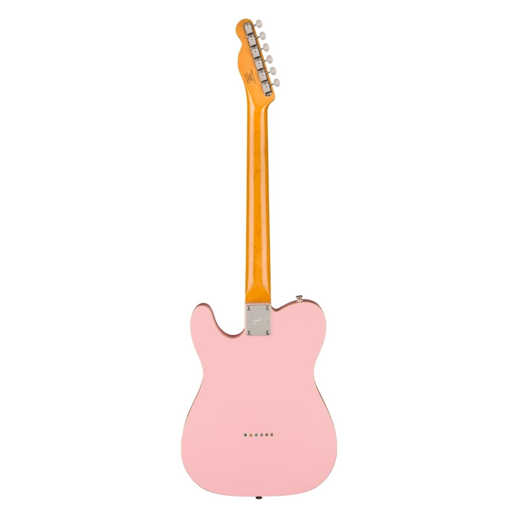 Squier FSR Classic Vibe '60s Custom Telecaster Electric Guitar - Shell Pink, Laurel Fingerboard Electric Guitars Sky Music