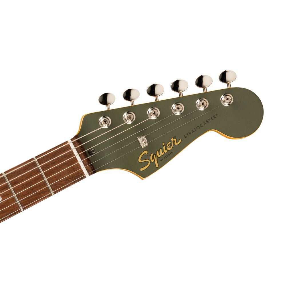 Squier FSR Classic Vibe '60s HSS Stratocaster - Antique Olive, Laurel Fingerboard Electric Guitars Sky Music