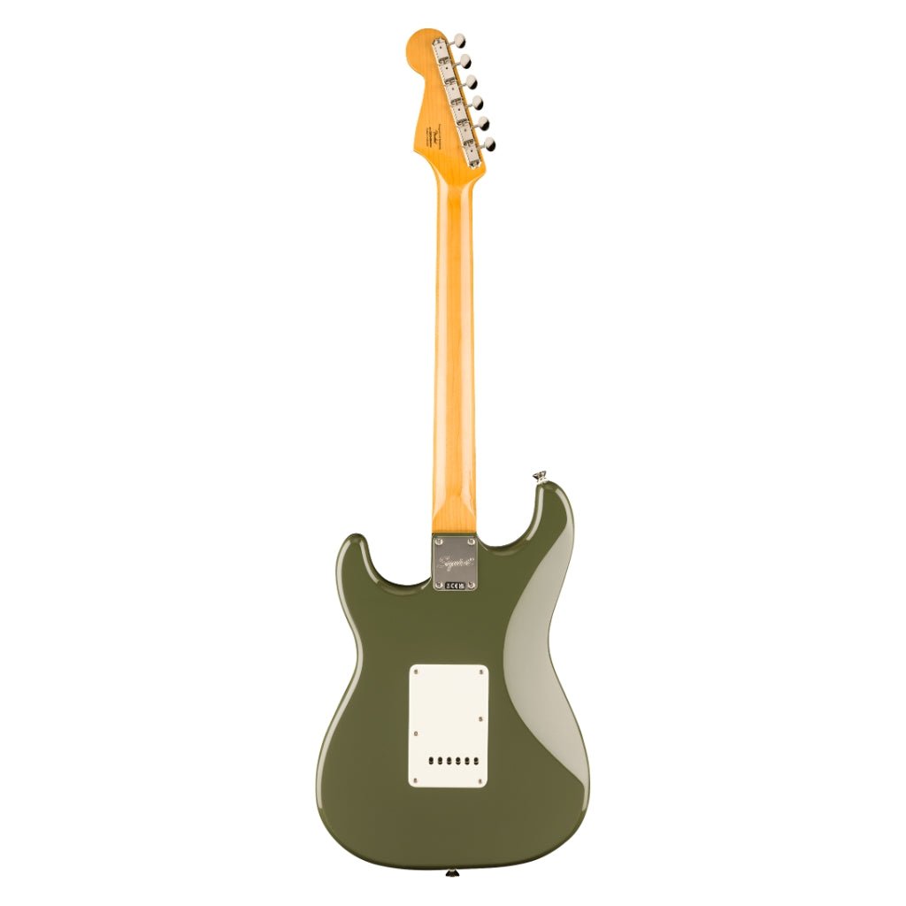 Squier FSR Classic Vibe '60s HSS Stratocaster - Antique Olive, Laurel Fingerboard Electric Guitars Sky Music