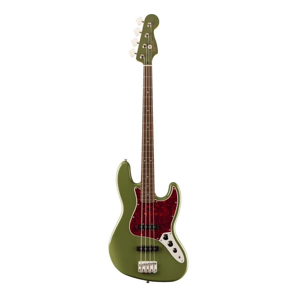 Squier FSR Classic Vibe '60s Jazz Bass - Olive, Laurel Fingerboard Bass Guitars Sky Music