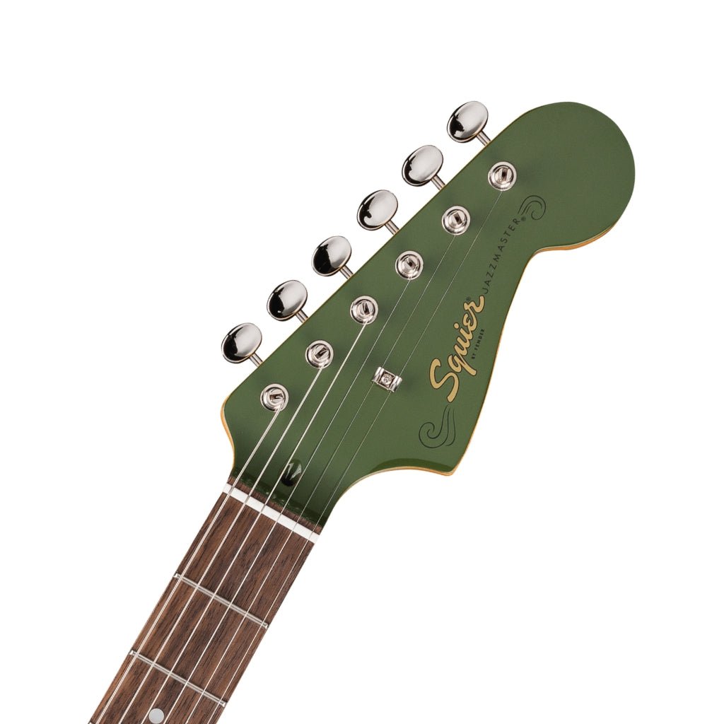 Squier FSR Classic Vibe 60s Jazzmaster Laurel Fingerboard - Antique Olive Electric Guitars Sky Music