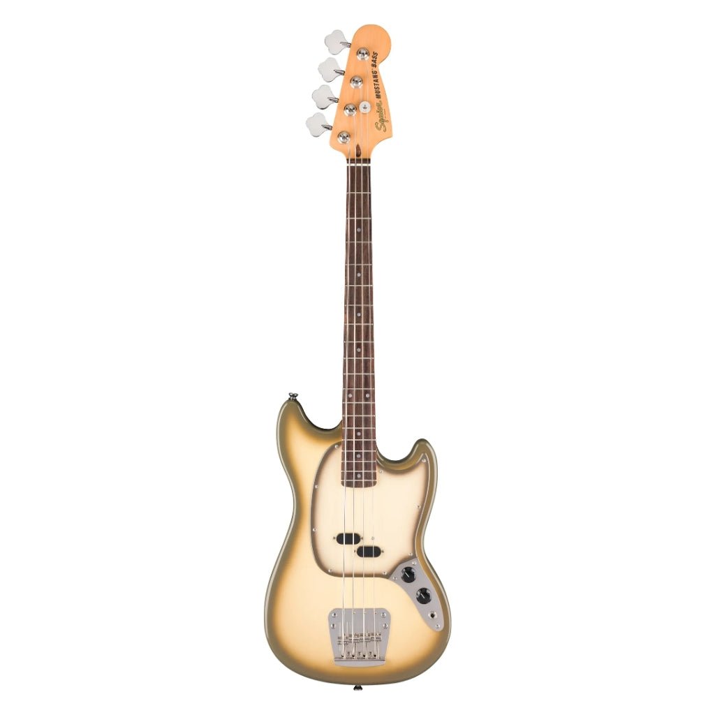 Squier FSR Classic Vibe '60s Mustang Bass Guitar - Antigua Burst, Laurel Fingerboard Bass Guitars Sky Music