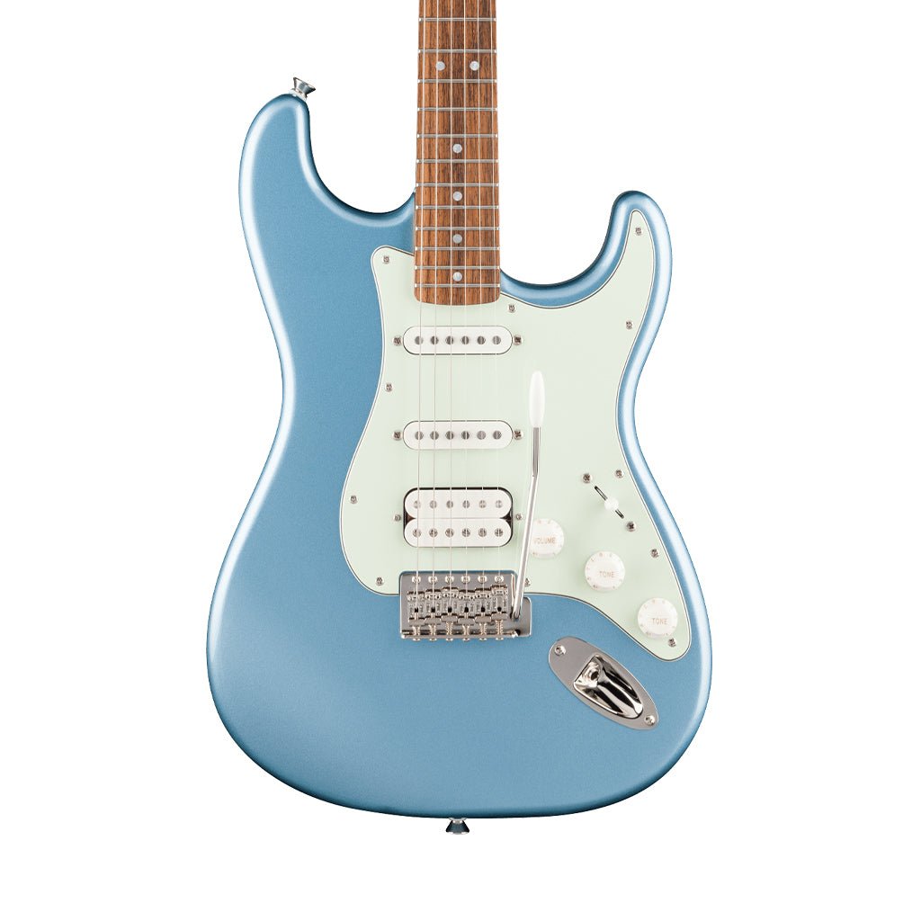 Squier FSR Classic Vibe 60s Stratocaster HSS Laurel Fingerboard w/Mint Pickguard - Ice Blue Metallic Electric Guitars Sky Music