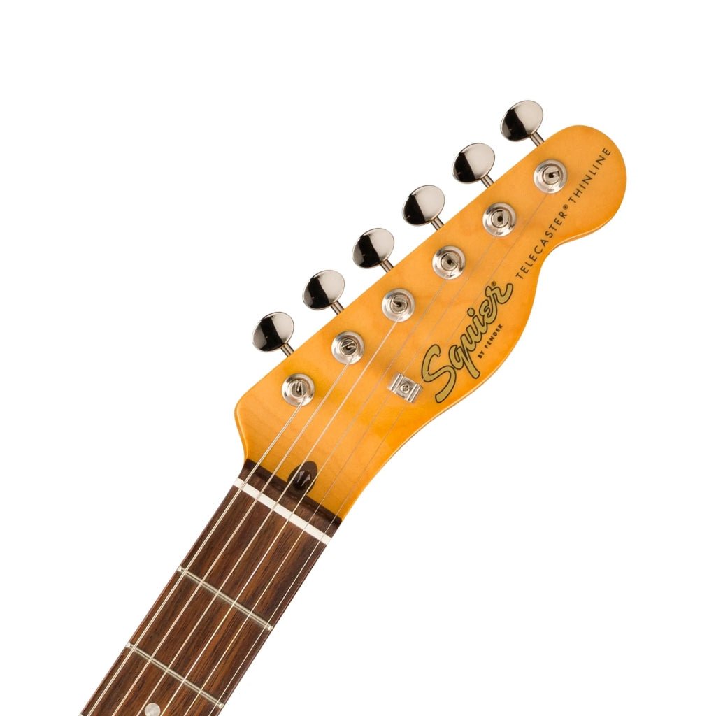Squier FSR Classic Vibe 60s Telecaster Thinline Laurel Fingerboard - Antique Olive Electric Guitars Sky Music