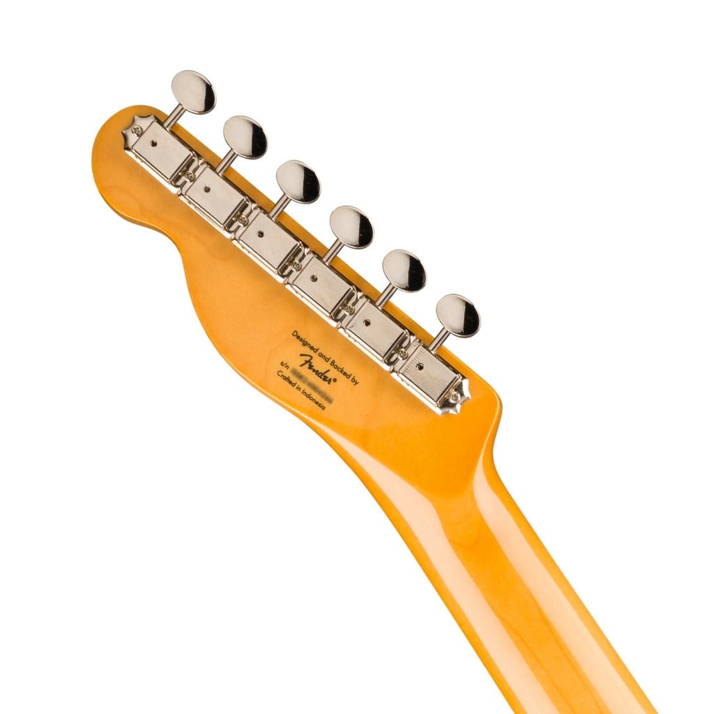 Squier FSR Classic Vibe 60s Telecaster Thinline Laurel Fingerboard - Antique Olive Electric Guitars Sky Music