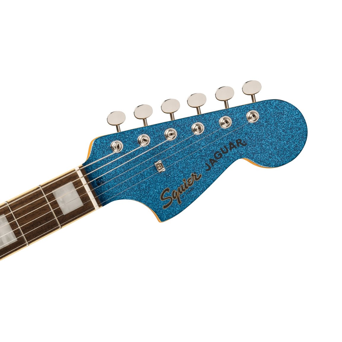 Squier FSR Classic Vibe '70s Jaguar Electric Guitar - Blue Sparkle, Laurel Fingerboard Electric Guitars Sky Music