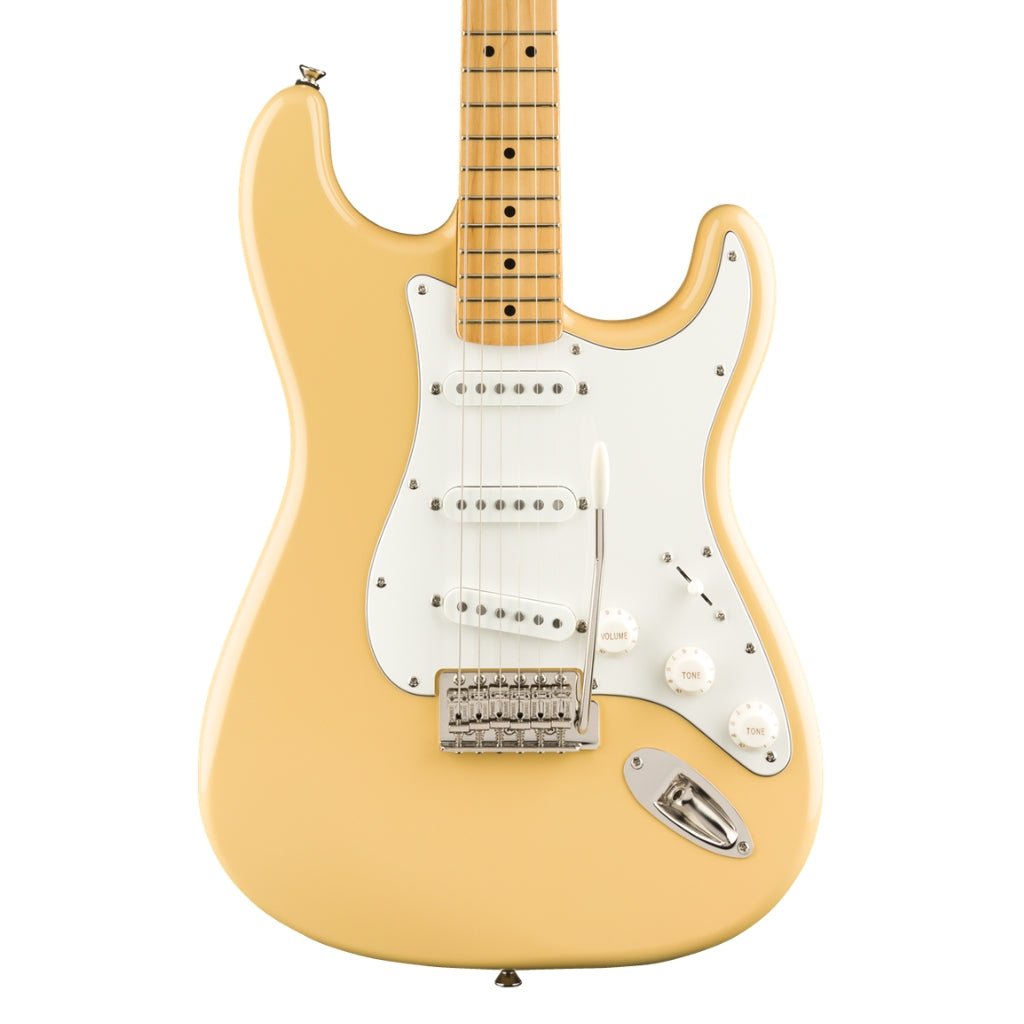 Squier FSR Classic Vibe '70s Stratocaster - Vintage White, Maple Fingerboard Electric Guitars Sky Music