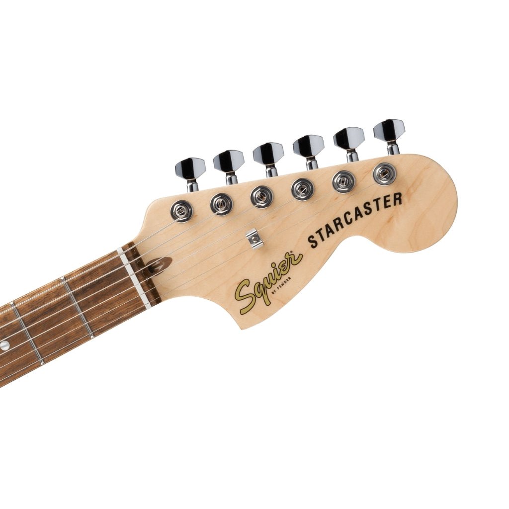 Squier FSR Limited Edition Affinity Series Starcaster Deluxe - Lake Placid Blue Electric Guitars Sky Music